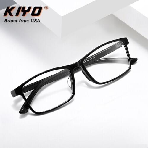 KIYO Brand 2020 New Women Men Fashion Optical Frame TR90 Eyeglasses Frames Square Spectacles Glasses High Quality Eyewear 8361