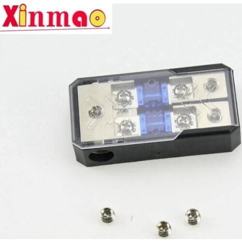 MINI 60A Car Audio Amplifier Circuit Breaker Fuse Holder Stereo Amplifier Refit 1 in 1 out /1 in 2 out 3*0(4)GA IN +2*0(4)GA OUT