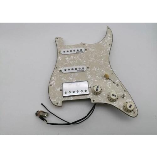 Prewired SSH Pickguard Wilkinson Alnico Pickup Multifunction Guitar Pickups Single Coil Humbucker Pickup With Push