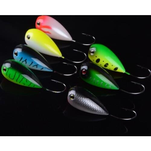 7Pcs Popper Fishing Lures 8cm/13g Top Water High Quality VIB Wobblers Hard Fake Baits Crankbaits Isca Artificial Fishing Tackle