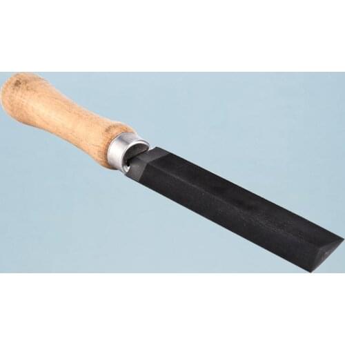 Professional Nut File Luthier Tool Nut Saddle Wooden Handle Slot Filing Repair Tools for Guitar Bass