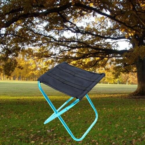Aluminium Alloy Folding Fishing Chair Lightweight Picnic Camping Stool Furniture Outdoor Draagbare Strand Stoel for Camping