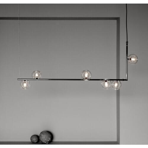 Vintage Loft Iron glass LED pendant light lamp lighting indoor decor bedroom kitchen fixures Hanging lamp Lighting suspension