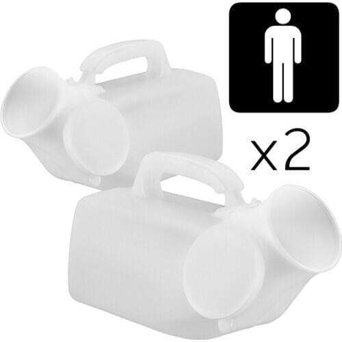 2/1PCS1000ml Emergency Portable Car Urine Bag Vomit Bags Mini Mobile Toilets Disposable Handy Unisex Kids Using Outdoors Mini WC