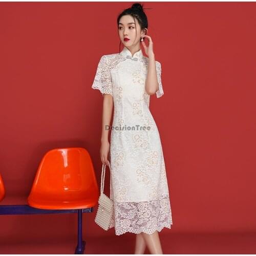 2021 satin cheongsam dress lady chinese qipap dress wedding party traditional cheongsam vestidso qipao dress elegant party dress