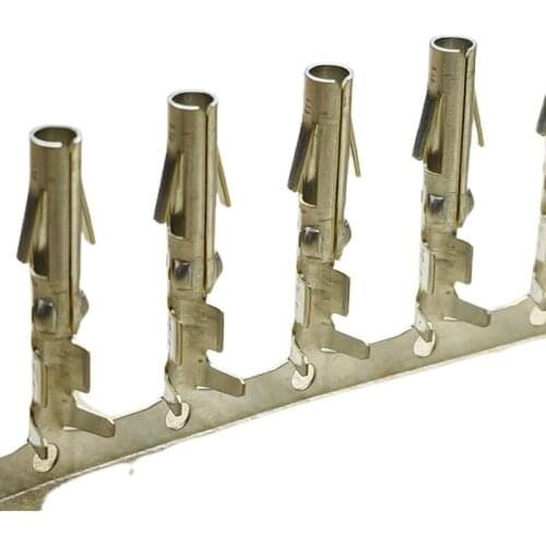 300PCS/1LOT Big 4P 4D IDE Connector Terminals Female Needle For Male Shell