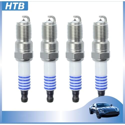 4pcs/lot SP-432 Platinum Spark Plug For Ford Focus Fiesta Cougar Ranger Mondeo Audi A6 A8 SP432 AGSF32FM High Quality Parts