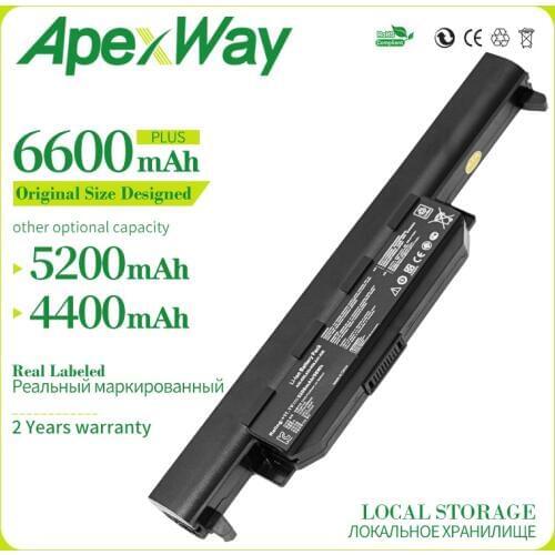 Apexway x55a battery for Asus A32-K55 R400V R400VD R400VG R500A R500D R500DR R500N R500V R500VD R700A R700D R700V R700VD X75V