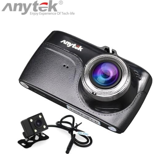 Anytek G67 Full HD 1080P Novatek 96658 IMX323 Sensor Car DVR Recorder 170 Degree Dash Camera Registrar with Rear View Camera