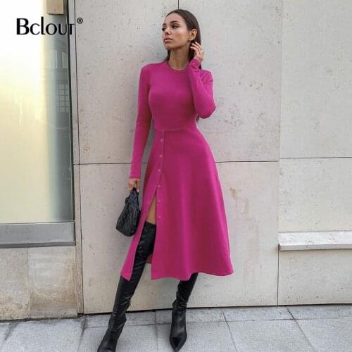 Модные трикотажные платья Bclout China At AliExpress