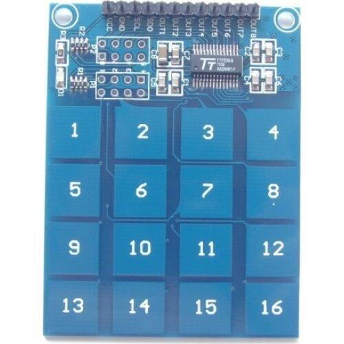 Free Shipping! TTP229 16-road capacitive Touch Switch Digital touch sensor module