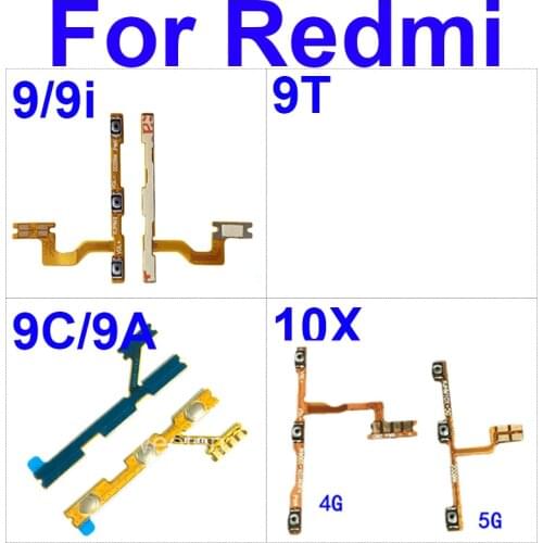Volume & Power Button Flex Cable For Xiaomi Redmi 8 8A Audio Control And Screen Lock Button Flex Cable Parts Replacement