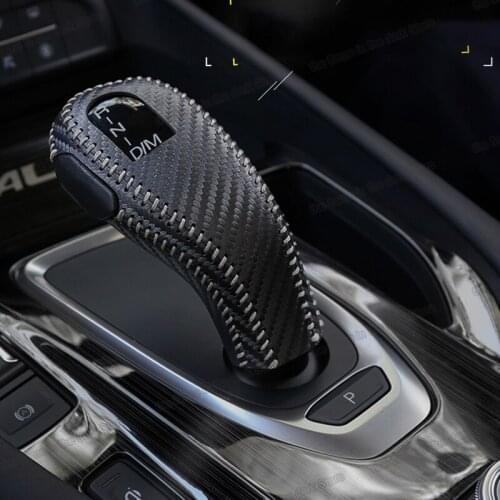 Genuine Leather Car Gear Lever Cover for Haval F7 F7x 2019 2020 Interior Accessories Styling Auto Shift Knob