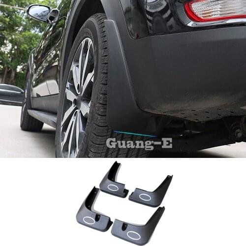 For Kia Kx5 Sportage 2016 2017 2018 Car 4pcs Cover Styling Plastic Fender Soft Mudguard Protection Flap Splash Mud Guard Frame