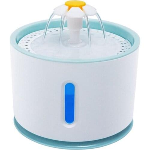 Intelligent electric pet water dispenser LED light Automatic pet water dispenser USB Stainless steel dispenser for water