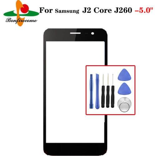 J260 Replacement LCD Front Touch Screen Glass Outer Lens For Samsung Galaxy J2 Core 2018 J260 J260G J260SM J260F
