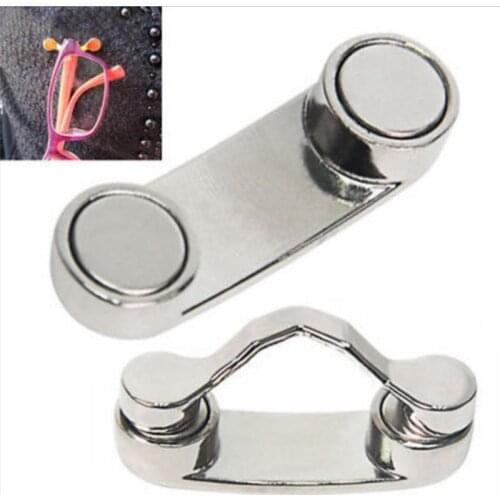 Fashion Multi-Function Portable Clothes Clip Magnetic Hang Buckle Magnet Glasses Headset Line Clips New Drop Shipping