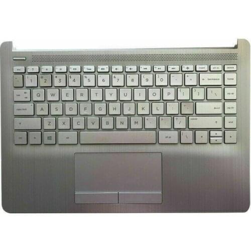 NEW HP 14-CF 14S-CF 14-DF 14-DK Palmrest Backlit Keyboard w Touchpad L48647-001