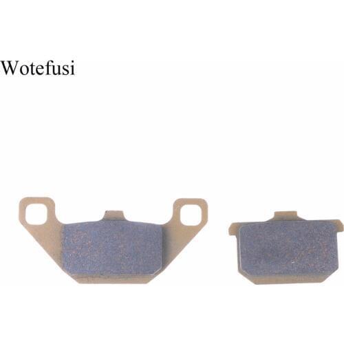 Front Brake Pads Wotefusi For Kawasaki EL250 Eliminator D1-D5 ER250 B1-B3 Z250T LTD450 Front Brake Pads For Kawasaki EN [PA211]