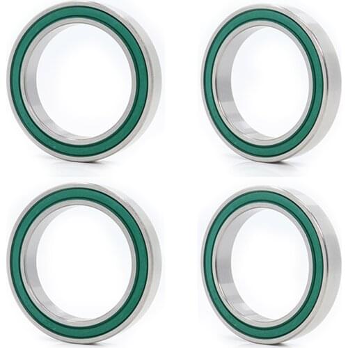 6806-2RS Ball Bearing 4PCS 30*42*7mm Chrome Steel Double Sealed 6806RS Bearings for Bicycle BB90 Bracket Bottom