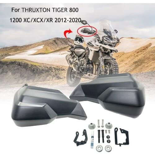 For Triumrh THRUXTON TIGER 800 1200 XC/XCX/XR 2012-2020 2019 Motorcycle Handguards Hand Shield Protector Hand Guard Protector