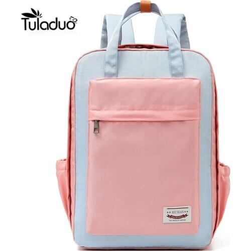 Hot Selling Schoolbag 2020Fashion Casual Versatile Travel Lady backpack girl Bag Nylon Cloth Backpack Fashion Bag