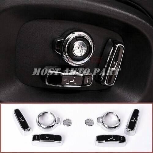 Interior Seat Adjustment Button Cover Trim For Land Rover Discovery Sport Range Rover Vogue Evoque Range Rover Sport 2016-2019