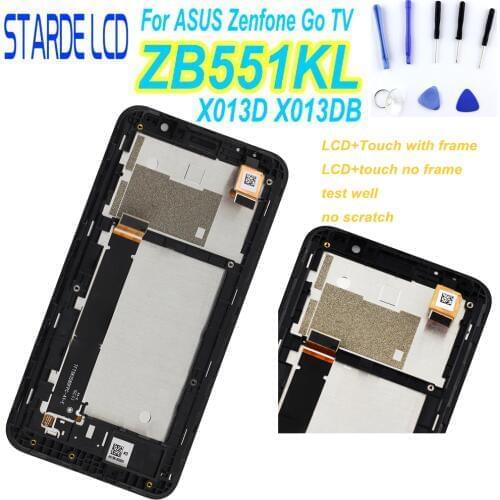 For Asus Zenfone GO TV ZB551KL X013D LCD Display with Touch Screen for Zenfone GO ZB551KL X013DB Display Repair Part with Tools
