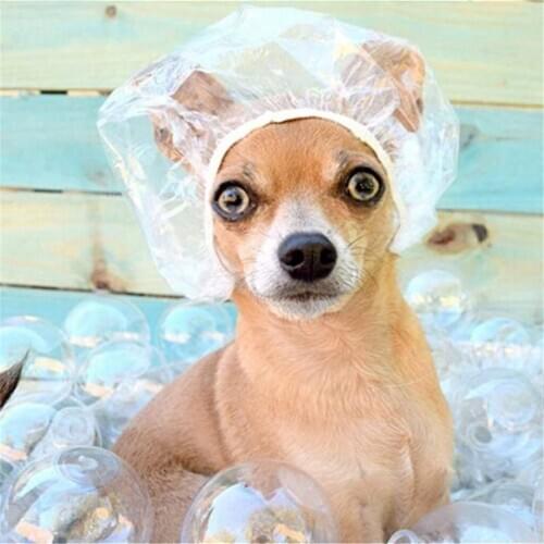 100Pcs Waterproof Disposable Extra Large Bath Shower Caps for Men Women Kids