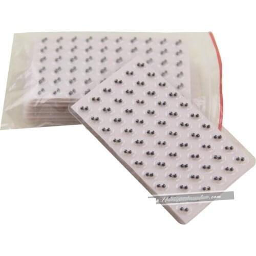 Double seeds Auricular Vaccaria seed ear paste sticker acupuncture beauty massage loss weight ear press seeds better 1200pcs