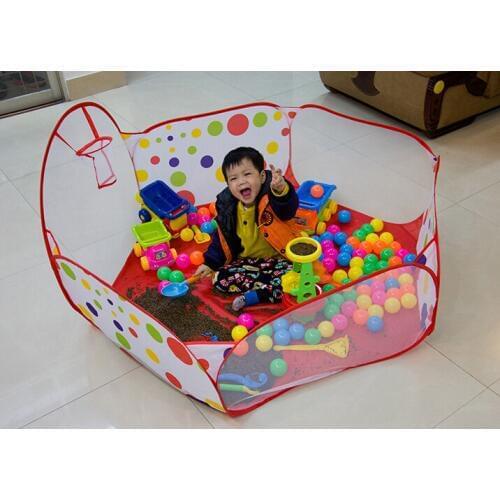 Baby Toys Play House Baby Children Tent Indoor Shooting Folding Wave Pool Ocean Ball Pool 1-3 Years Old 2021