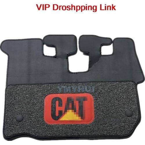 For CAT 312 313 320V1V2 Excavator Cab Floor Adhesive Floor Mat Carpet Mat Double Layer High Quality Excavator Accessories