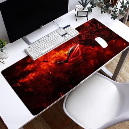 Gaming Mouse Pad Large Mouse Pad Big Mouse Mat Computer Mousepad Carved ASUS Mause Pad Desktop Keyboard Mat Mice Cushion