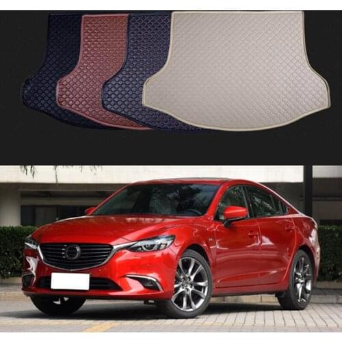 For Mazda 6 Atenza m6 4-Dr Sedan 2014-2018 Boot Mat Rear Trunk Liner Cargo Floor Luggage Tray Carpet Protector