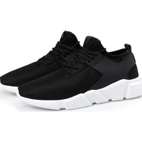 Spring And Autumn New Mens Casual Shoes Mesh Sports Fashion Lacing Shoe Fitness Running Breathable Comfortable Mens Shoes