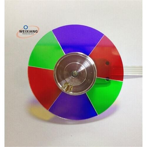 Original Color Wheel For Mitsubishi WD-60738 DLP TV Projection Color Wheels,6 segments 46mm
