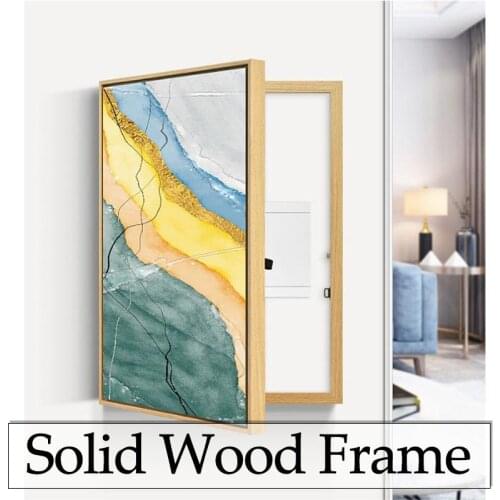 Poster Decorative Mural Lamina Meter Cover Modern Painting Electric Box Hidden Decorations for Home Room Wall Decor Art Pictures