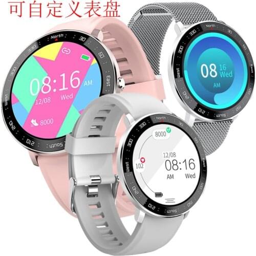 Zl03 smart bracelet 20201.28 inch HD full touch custom dial heart rate Bluetooth