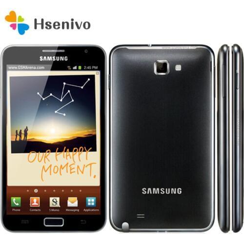 Original samsung Galaxy note i9220 n7000 EU version Dual Core 5.3'' Android cell phone 8MP Wifi GPS touch SCreen Refurbished