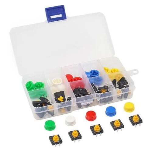 Light touch switch circle button cap button micro switch 25pcs