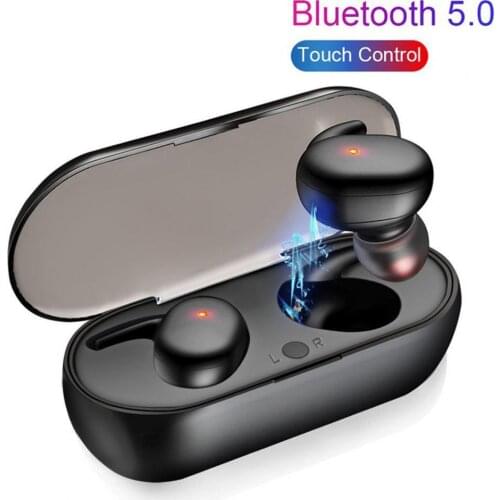 Y30 TWS Bluetooth 5.0 Earphone Portable Touching Control Waterproof In-ear Wireless Earpiece for Sports беспиоводные наушники