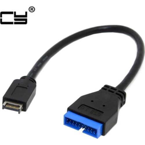USB 3.1 Front Panel Header to USB 3.0 20Pin Header Extension Cable 20cm for ASUS Motherboard