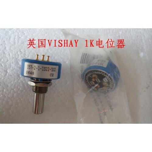 [VK] British original 1K potentiometer handle 22*6.3mm The mechanical Angle is a 300 degree single coil potentiometer switch