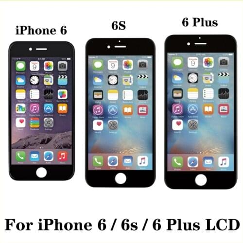 AAA LCD Display For iPhone 6 6S 6Plus LCD Screen Assembly For iPhone 6 6S 6Plus LCD Display Replacement No Dead Pixel