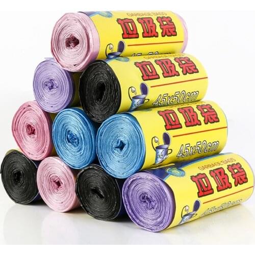 1 Rolls Household Disposable Trash Pouch Kitchen Storage Garbage Bags Cleaning Waste Bag Plastic Bag 1 Rollo Bolsas De Basura