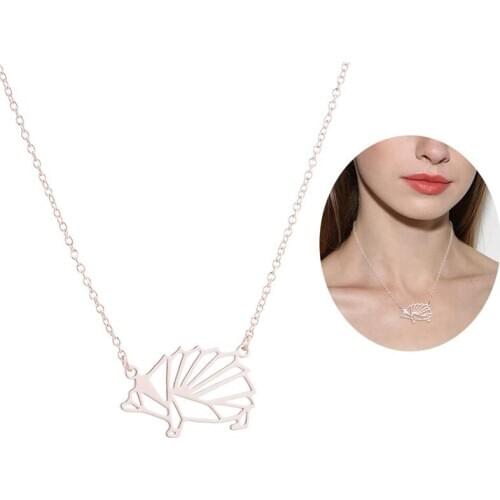 1pc Charm Necklace Fashion Cute Hedgehog Decor Creative Pendant Necklace Jewelry Necklace Clothing Accessories