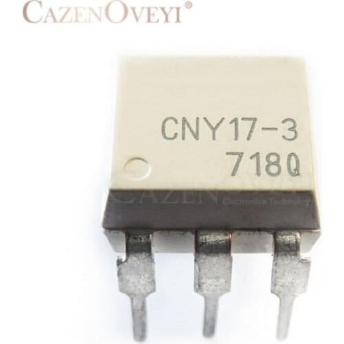 10pcs/lot CNY17-3 CNY17-2 CNY17 DIP-6 In Stock