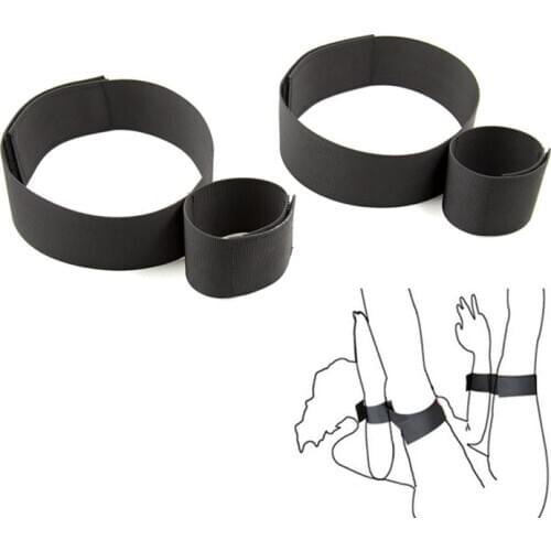 6 Styles Nylon Handcuffs for Sex BDSM Fetish Slave Bondage Gear Wrist Thigh Restraints Cuffs Adult Sex Toys for Submissive Women
