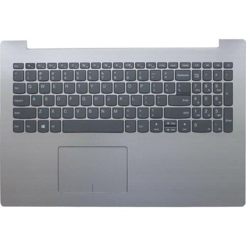 JIANGLUN for Lenovo IdeaPad 320-15IAP 15.6" Palmrest Top Case with Keyboard Touchpad Silver