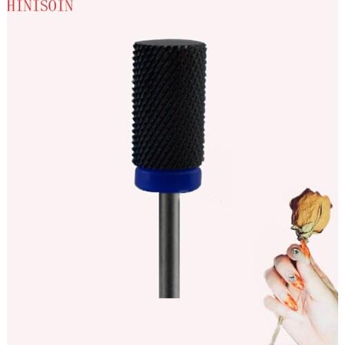 Black Ceramic Nail Drill Bit-5Pcs/Lot - Lager Barrel Bit - (1082.066)